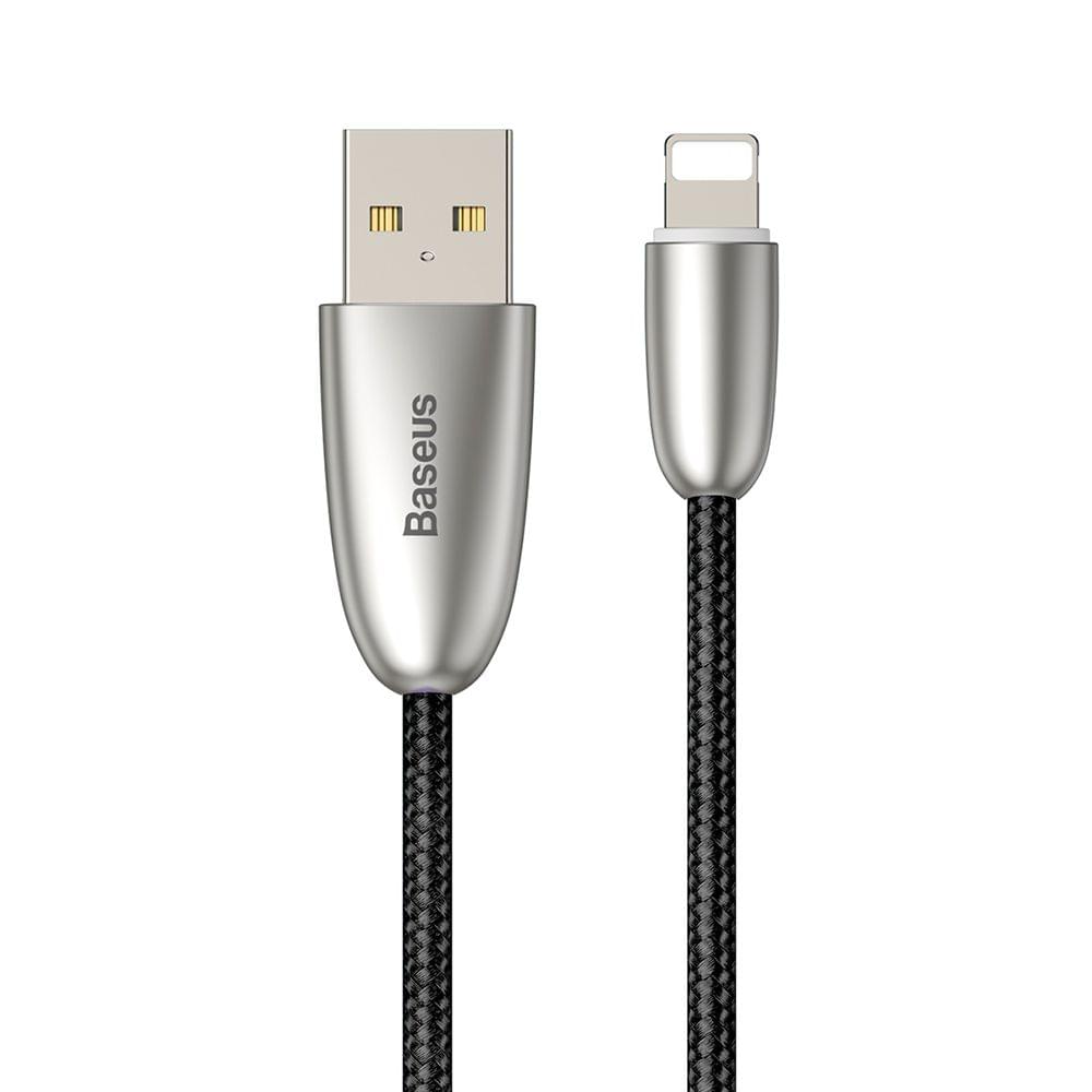 Baseus Torch Data Cable With Indicator Light USB Charger - For iP 1.5A 2m