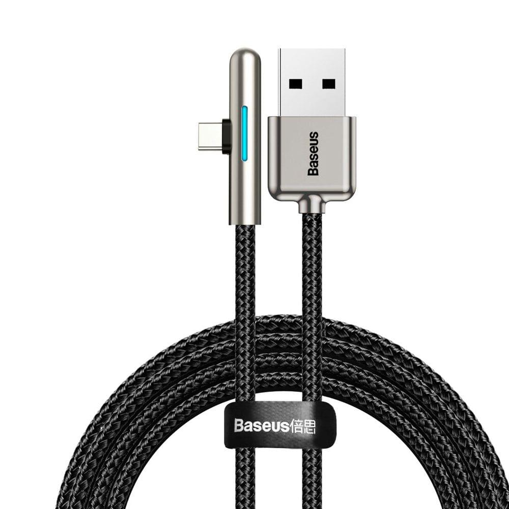 Baseus T-Shape Angled Nylon Cable USB Type C Cable HW Dash - 0.5m
