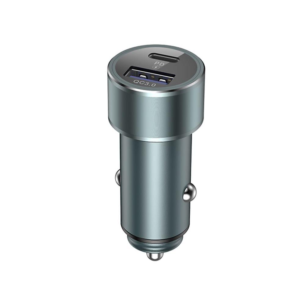 vissko PD USB Car Charger Type-C + USB PD Fast Charger 36W - Type-C And USB