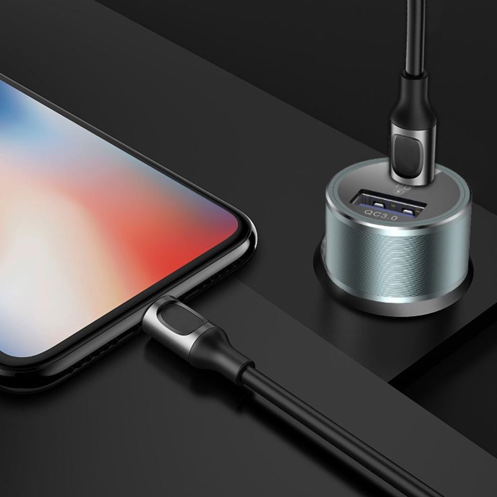 vissko USB Car Charger 2 USB QC3.0 Quick Charge 3.0 36W - USB And USB
