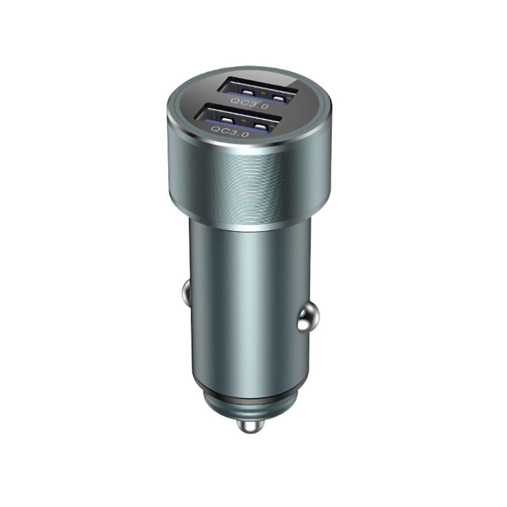 vissko USB Car Charger 2 USB QC3.0 Quick Charge 3.0 36W - USB And USB
