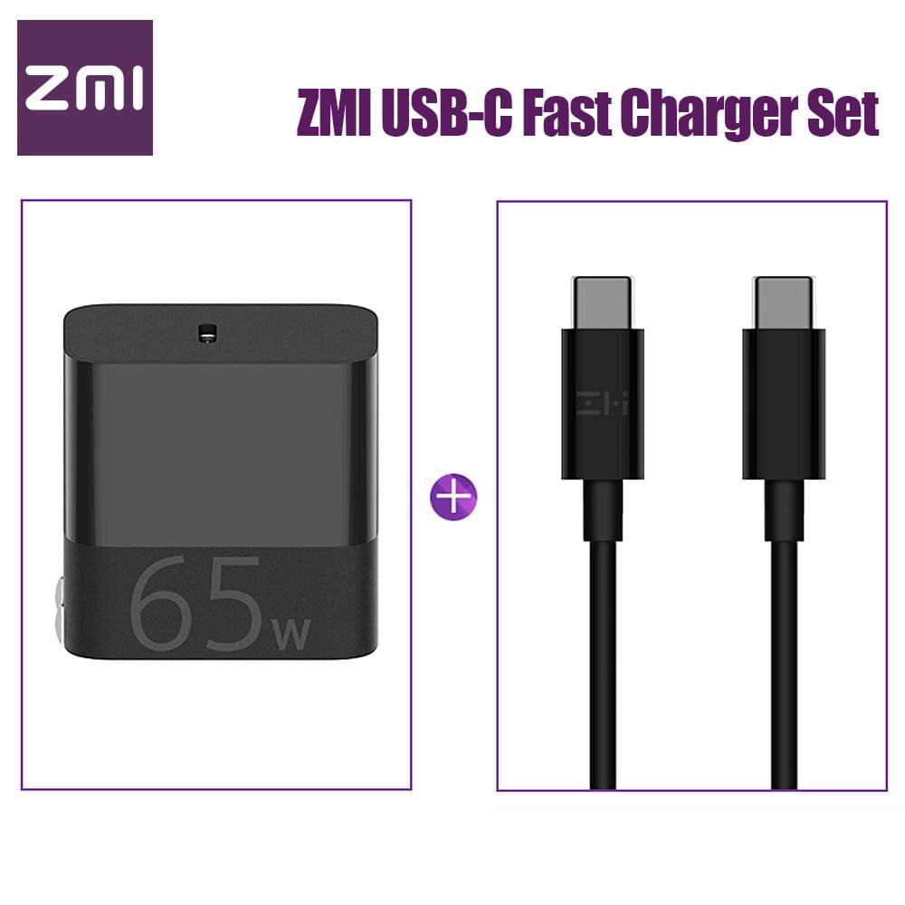 Xiaomi ZMI USB-C Fast Charger 65W With USB-C to USB-C Data