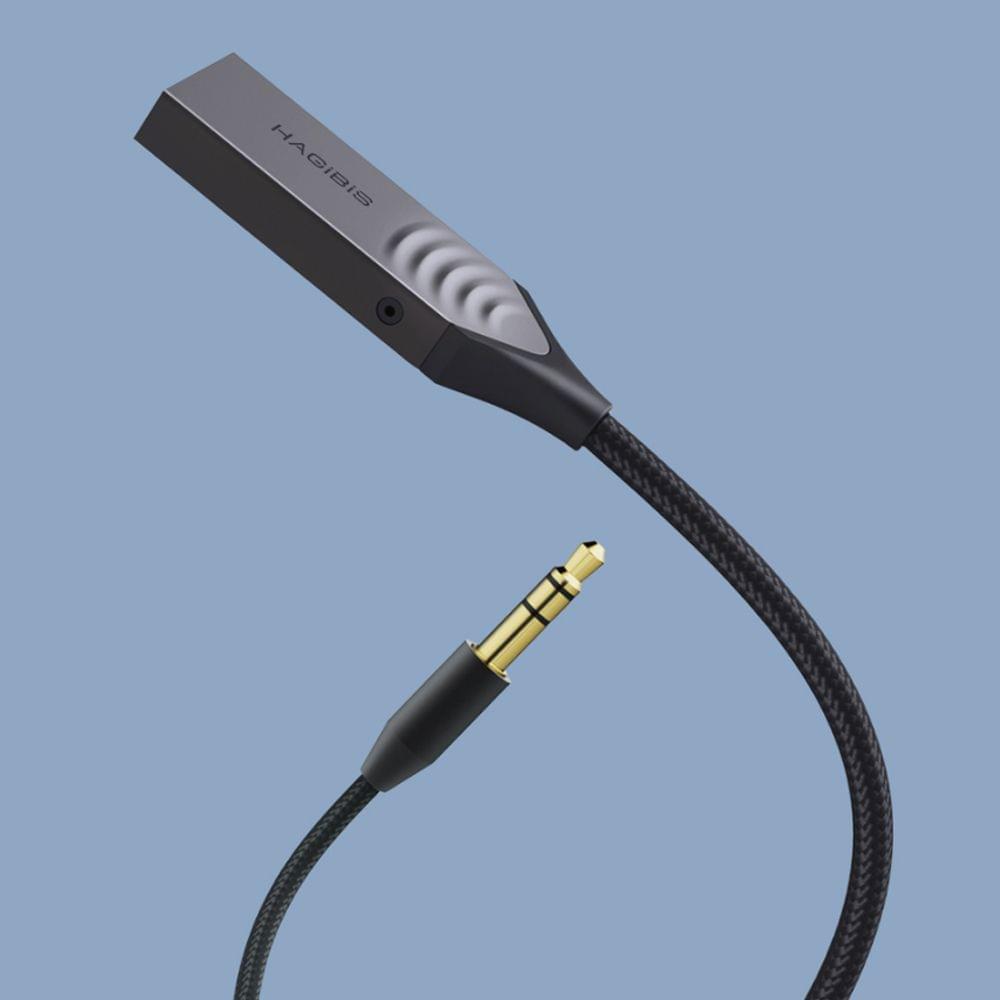 Hagibis AUX BT Receiver 5.0 Stereo Output Built-in Two-way