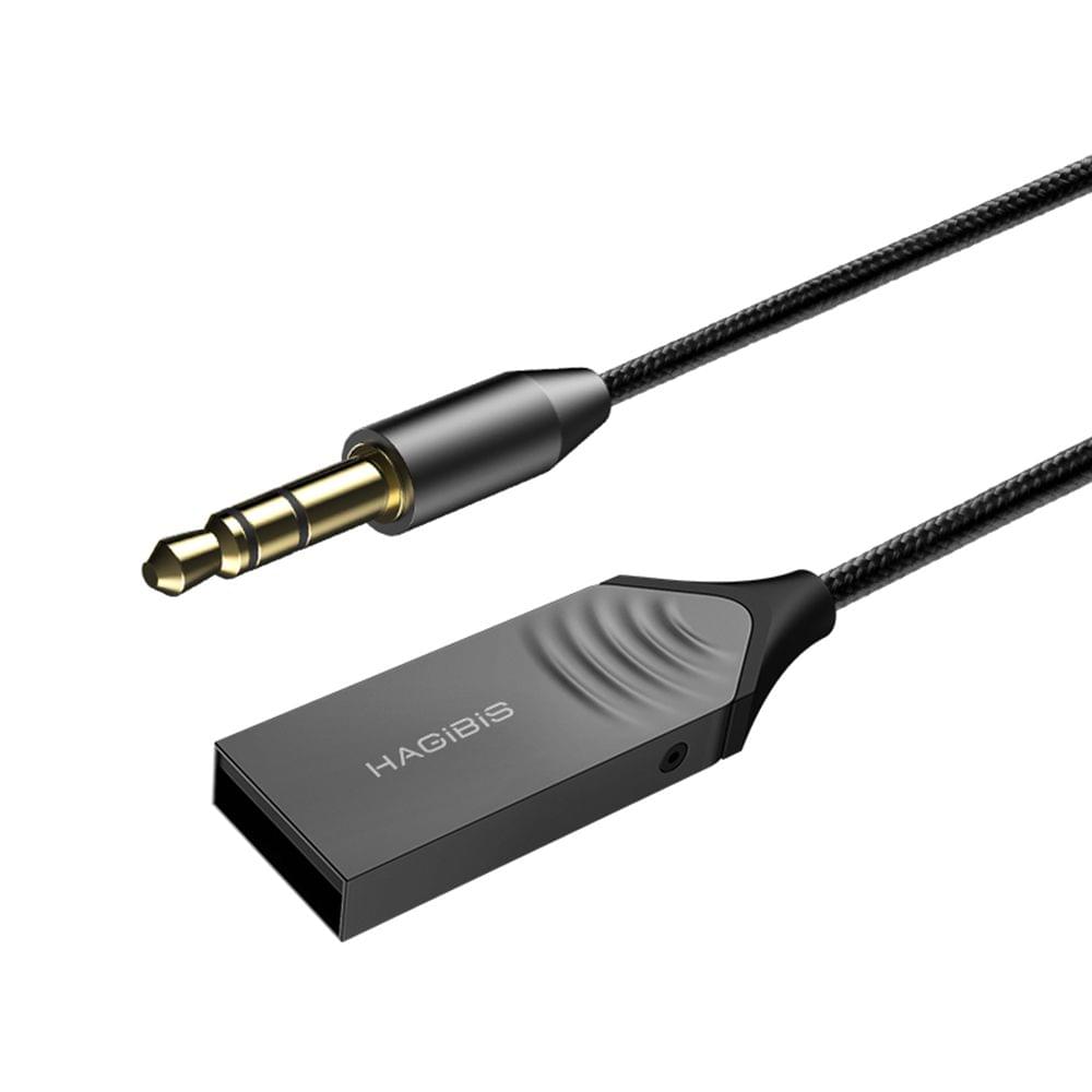 Hagibis AUX BT Receiver 5.0 Stereo Output Built-in Two-way