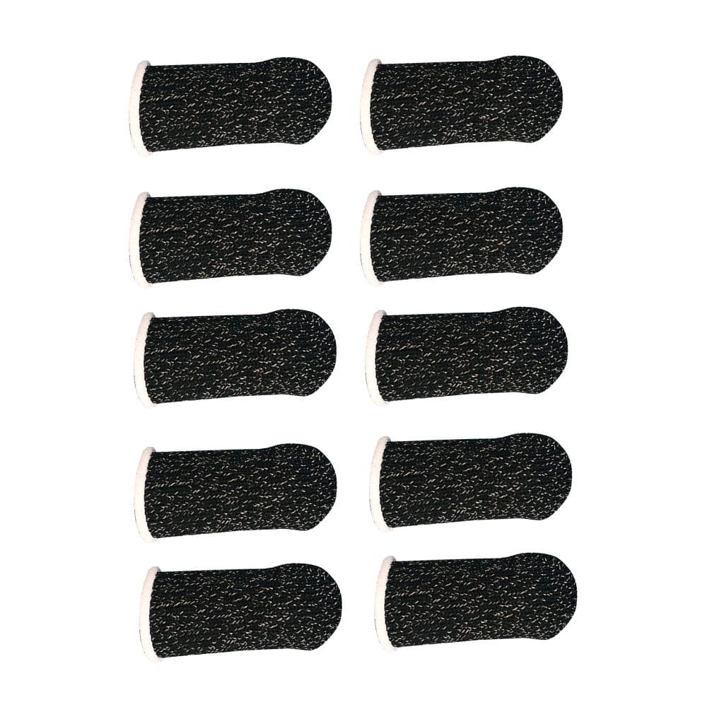 Gaming Finger Sleeve Touchscreen Thumb Sleeve Sensitive - Type A with white hem 10pcs