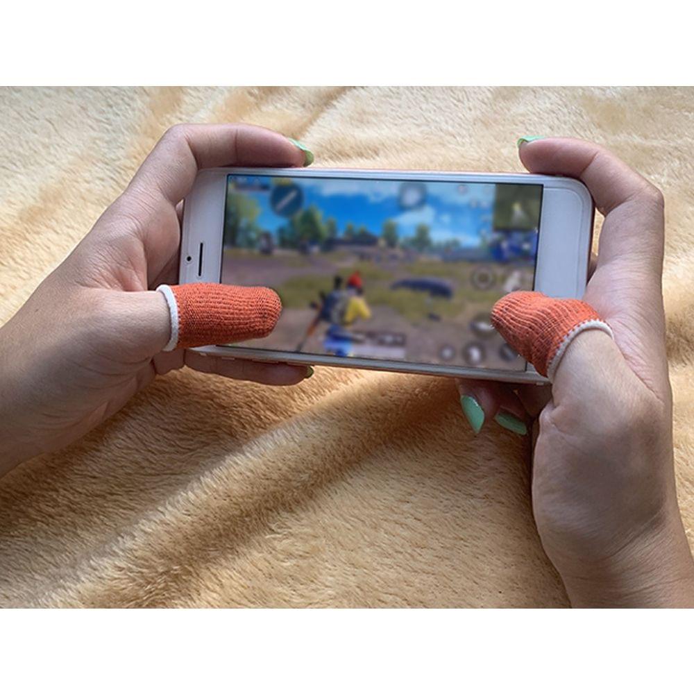 Gaming Finger Sleeve Touchscreen Thumb Sleeve Sensitive - Type A 10pcs