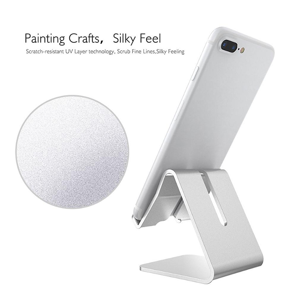 Cell Phone Tablet Stand Desk Thick Case Friendly Phone - Green Plastic