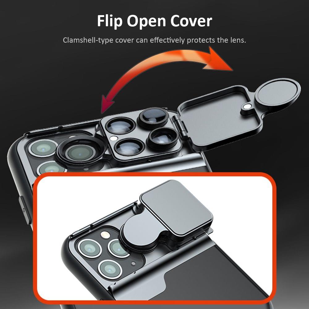 PHOLES Cell Phone Camera Lens Case with CPL Filter 10X Macro