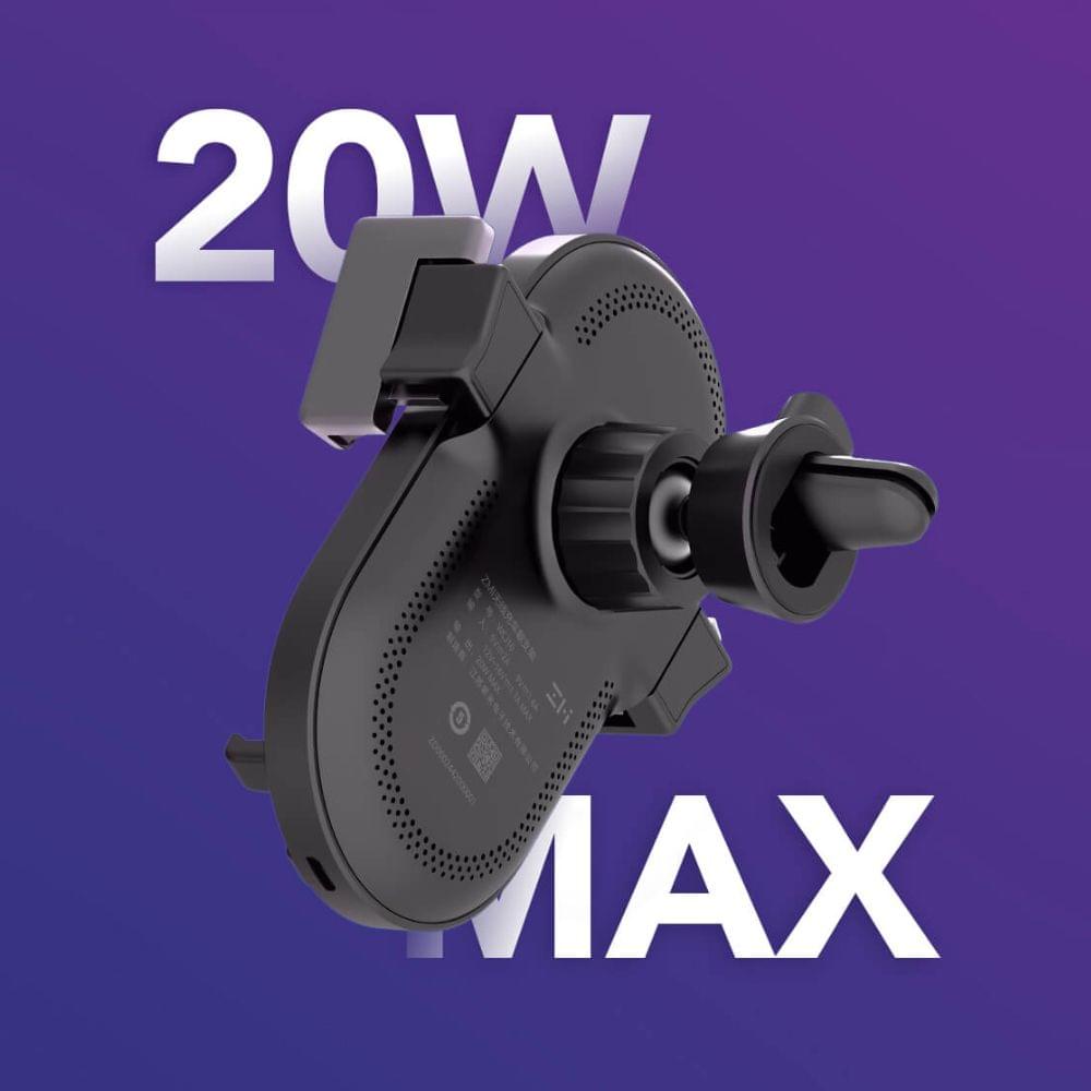 Xiaomi ZMI Wireless Car Charger with Phone Holder 20W Fast