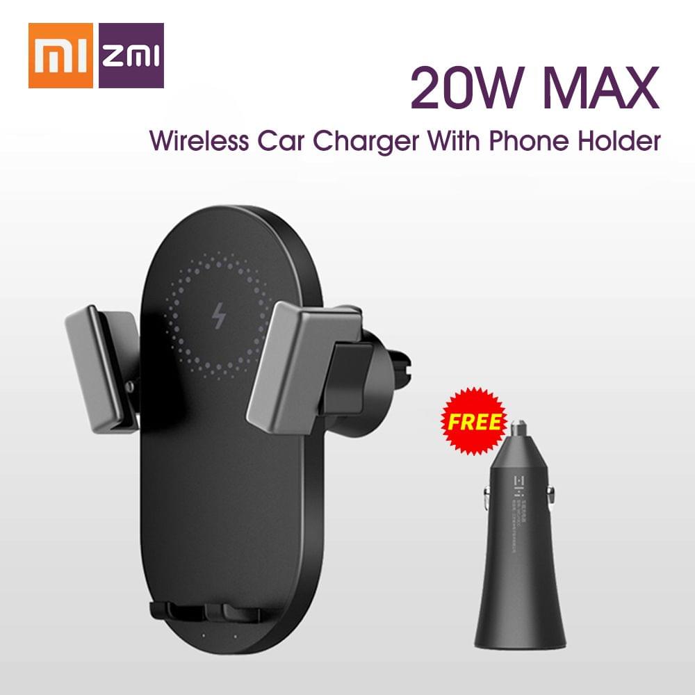 Xiaomi ZMI Wireless Car Charger with Phone Holder 20W Fast