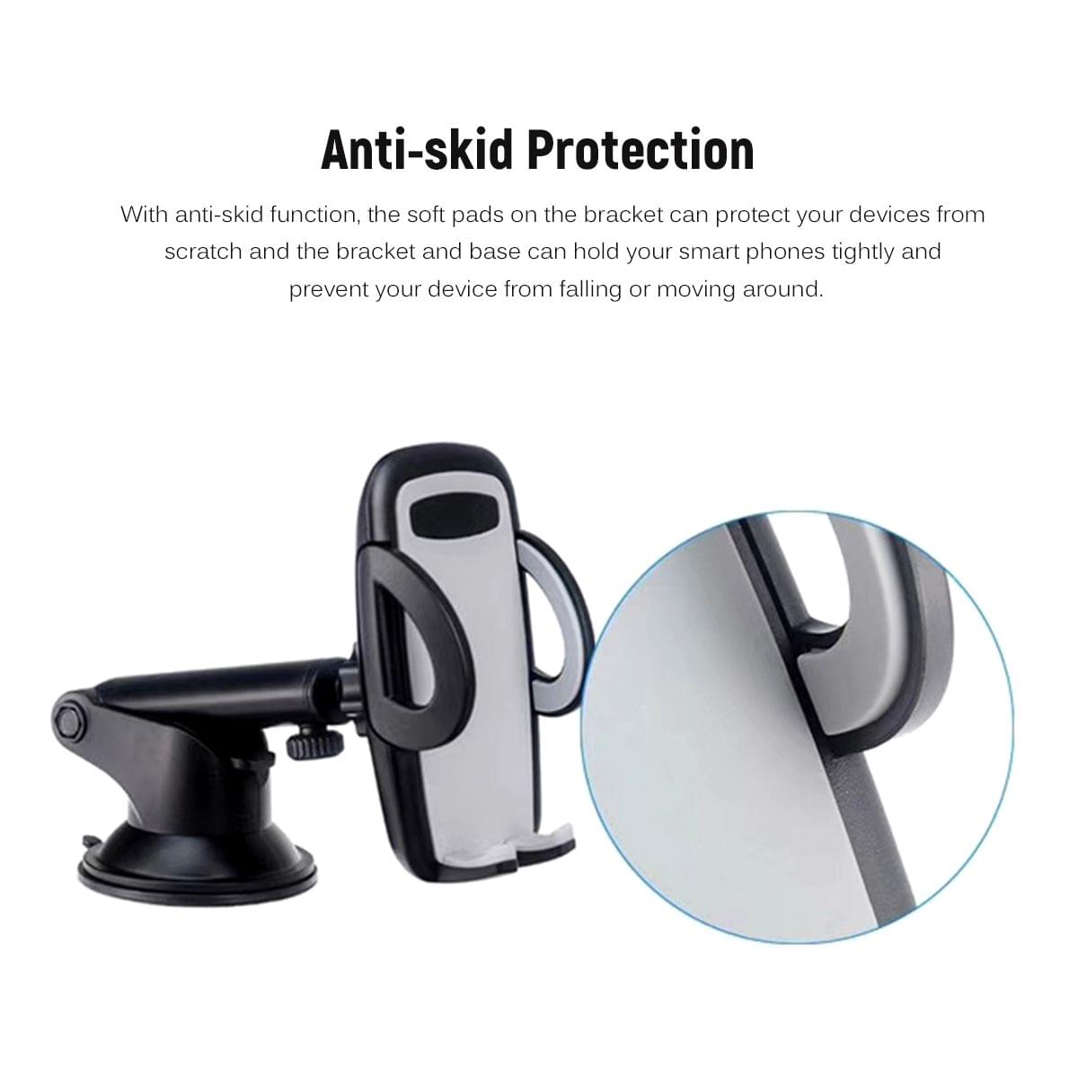 Mobile Phone Holder Extension Bracket Windshield Phone Mount