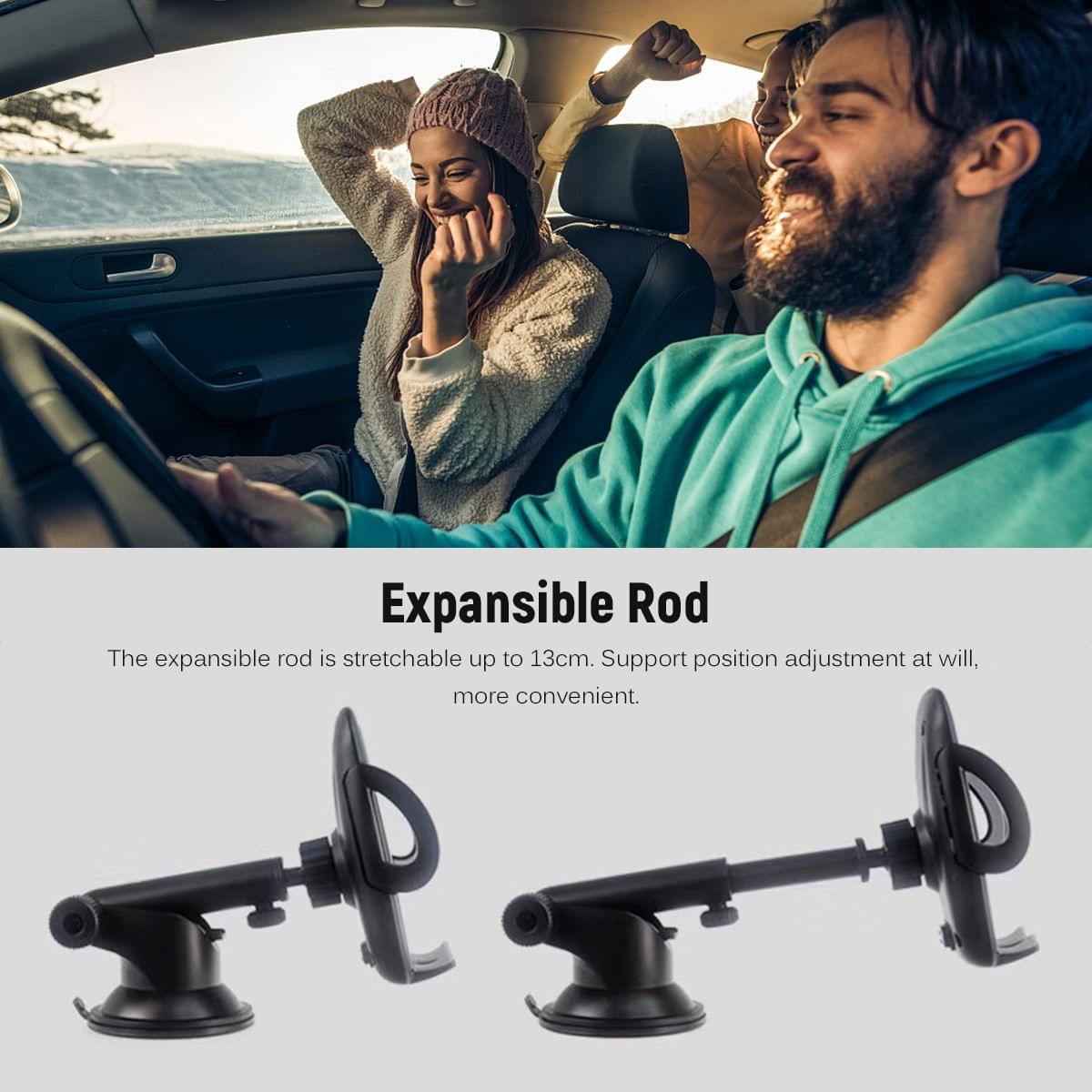 Mobile Phone Holder Extension Bracket Windshield Phone Mount