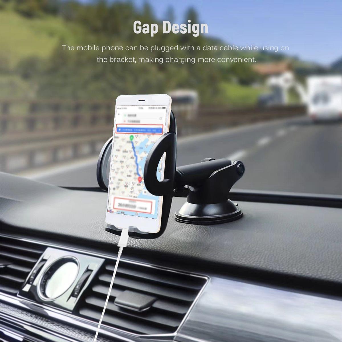 Mobile Phone Holder Extension Bracket Windshield Phone Mount