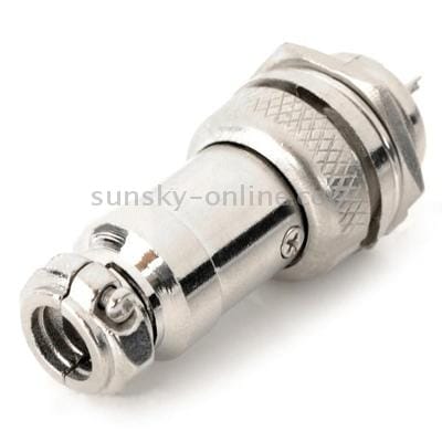DIY 16mm 6-Pin GX16 Aviation Plug Socket Connector