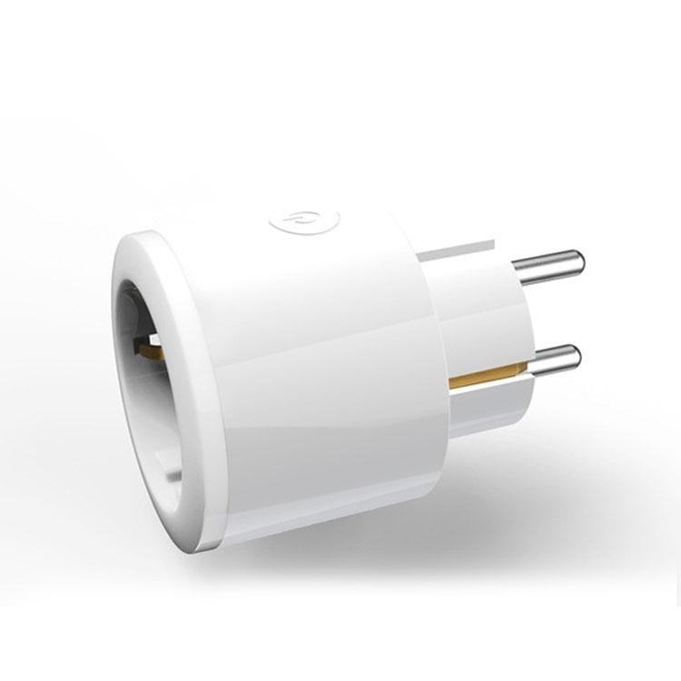 15A WiFi EU Plug Power Adapter Electricity Statistics APP Remote Control Timer Smart Socket, with Alexa & Google Home & RGB Colors LED Light, AC 100-250V