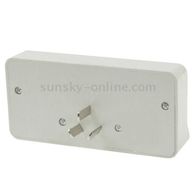 Plug Adapter, Travel Power 3 x UK Plug to AU Plug Adaptor with Switch (Style1)