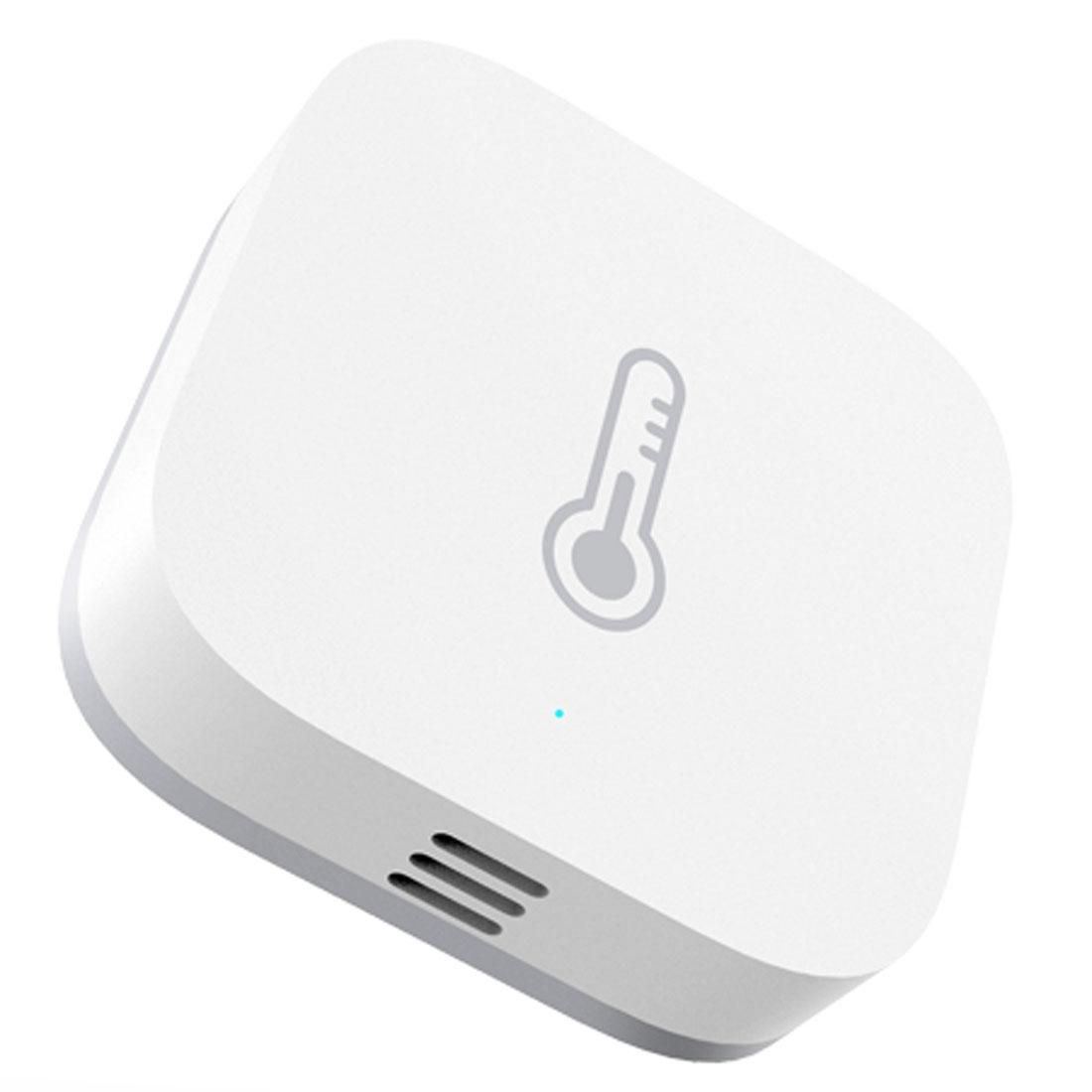 Original Xiaomi Aqara Smart Temperature Humidity Environment Sensor Smart Control via Mihome APP Zigbee Connection, Support Air Pressure, with the Xiaomi Multifunctional Gateway Use