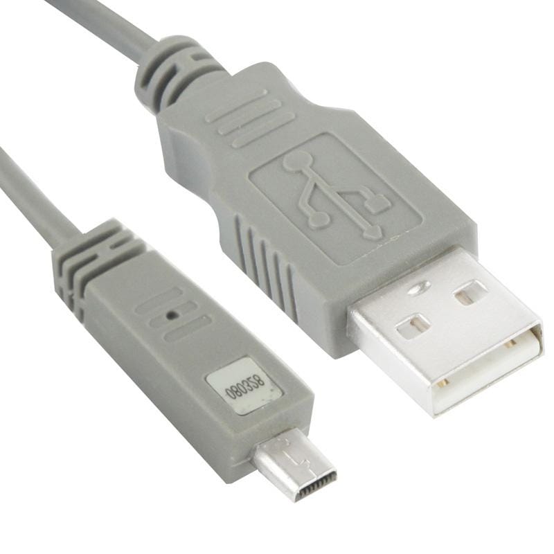 8 Pin Digital Camera USB Data Cable for Samsung S760 / S750 / S730 / ES 30 / ES 28 / ES 15 / ES 10, Length: 1.2m