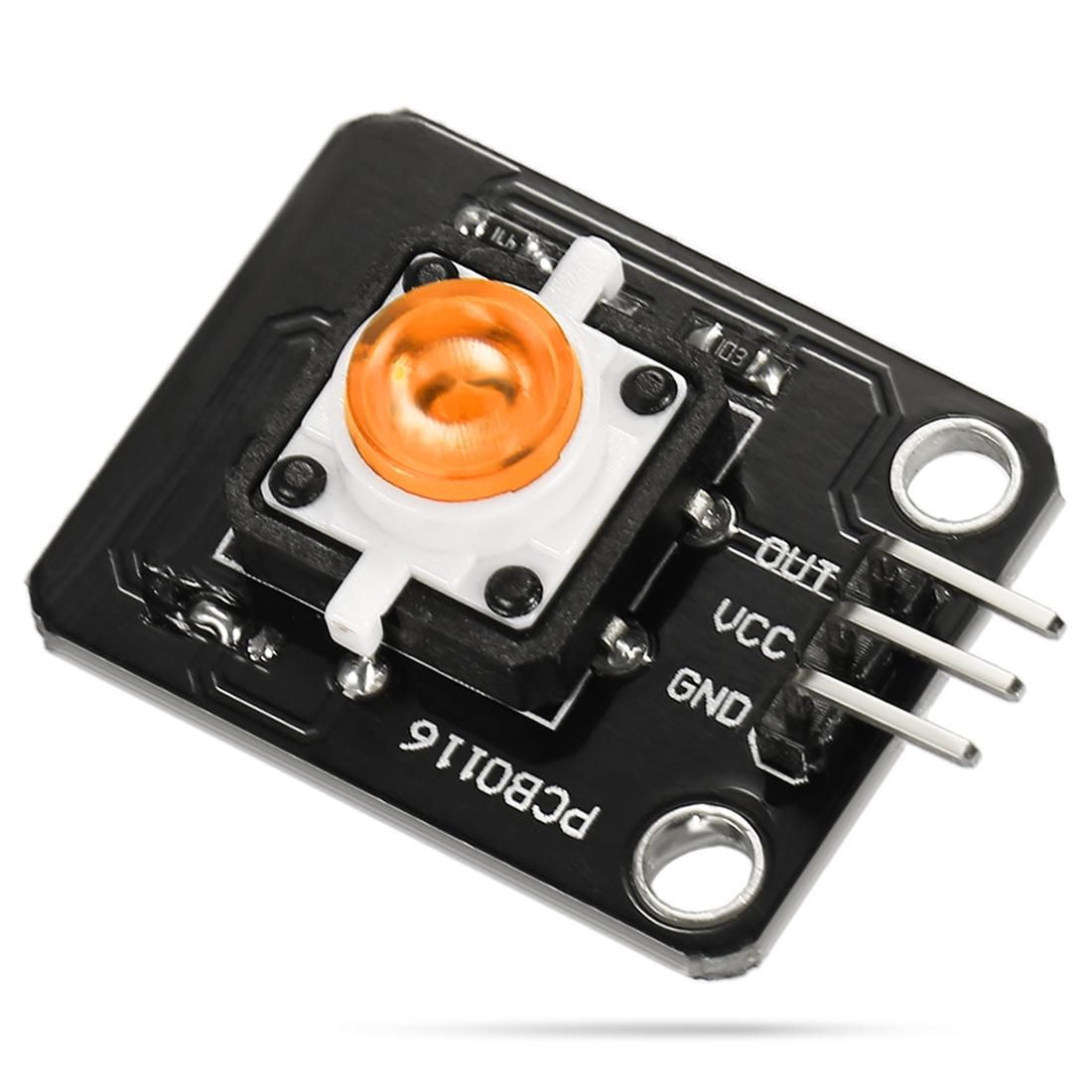 Landa Tianrui LDTR - HM004 Tact Switch Module with LED Indicator Light (Green)