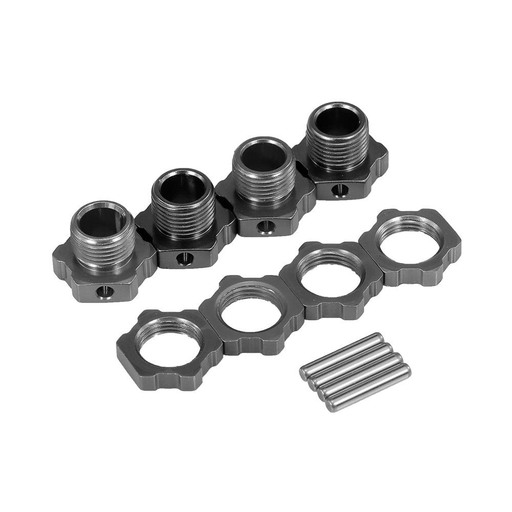 M17 17mm Aluminum Wheel Hex Hubs Adapter Nut with Pin for