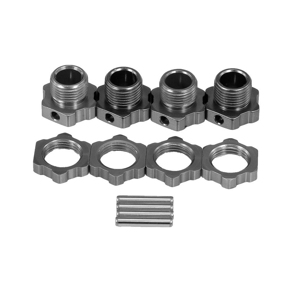 M17 17mm Aluminum Wheel Hex Hubs Adapter Nut with Pin for