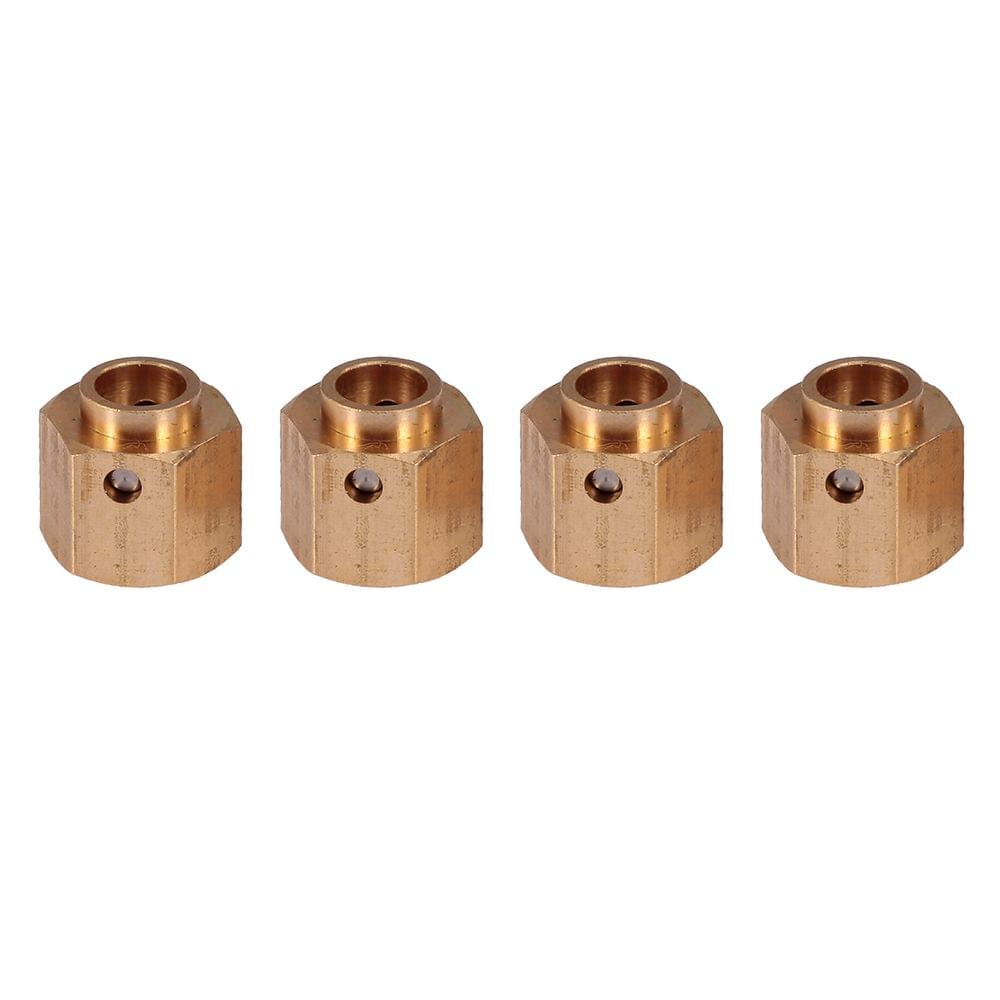 4PCS 12MM Hex Wheel Hubs Hexagonal Adapter for 1:10 RC