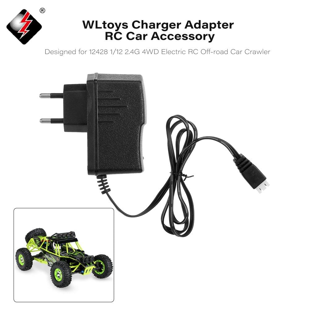 RC Charger Adapter RC Car Accessory for WLtoys 12428 1/12