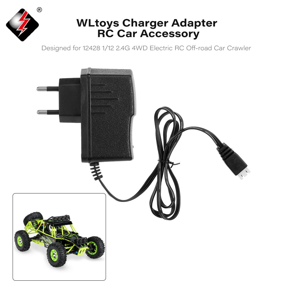 RC Charger Adapter RC Car Accessory for WLtoys 12428 1/12