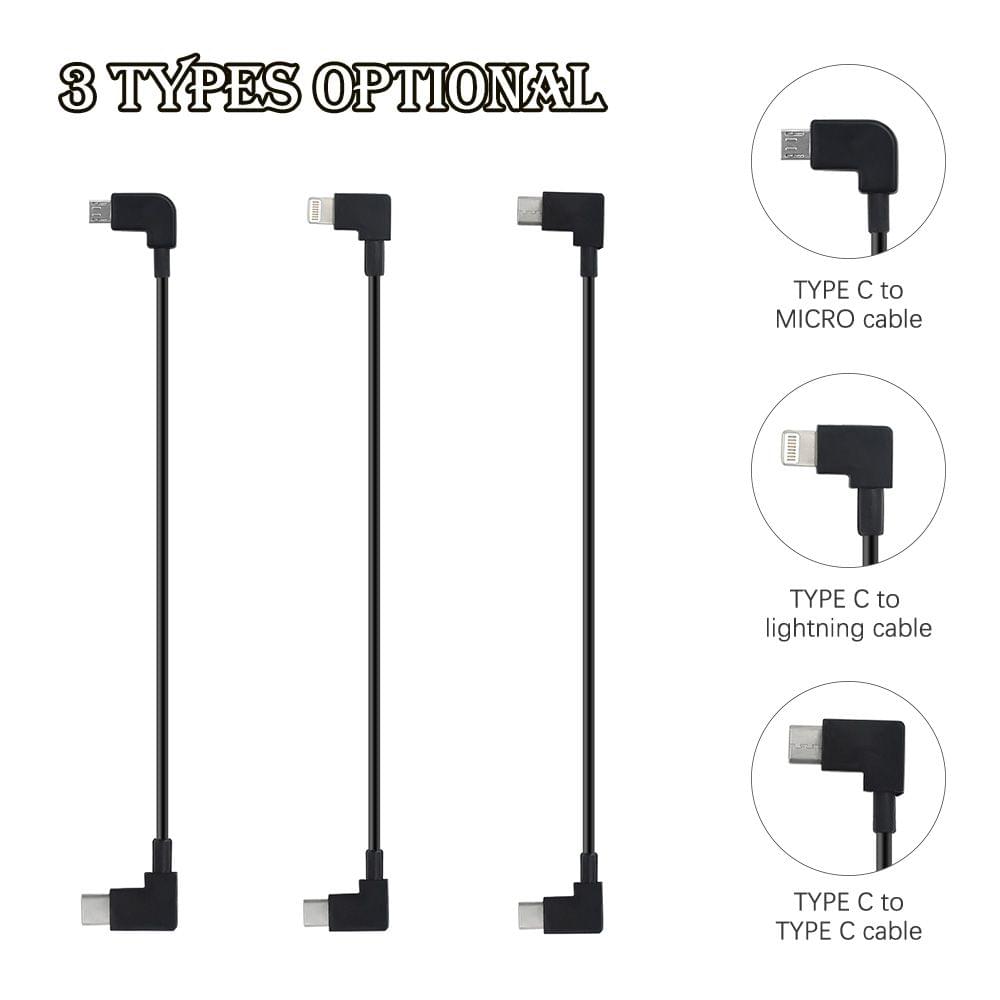 Compatible with DJI Mavic Air 2 TYPE C to Lightning Cable