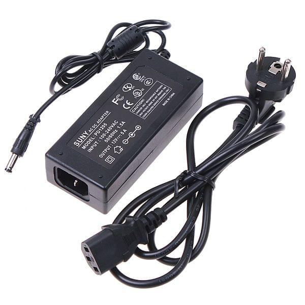 60W AC100-240V To DC12V 5A Power Supply Adapter