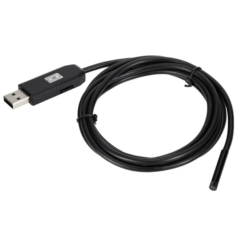OWSOO 6 LED 7MM Lens Endoscope IP67 Waterproof Inspection - 2M