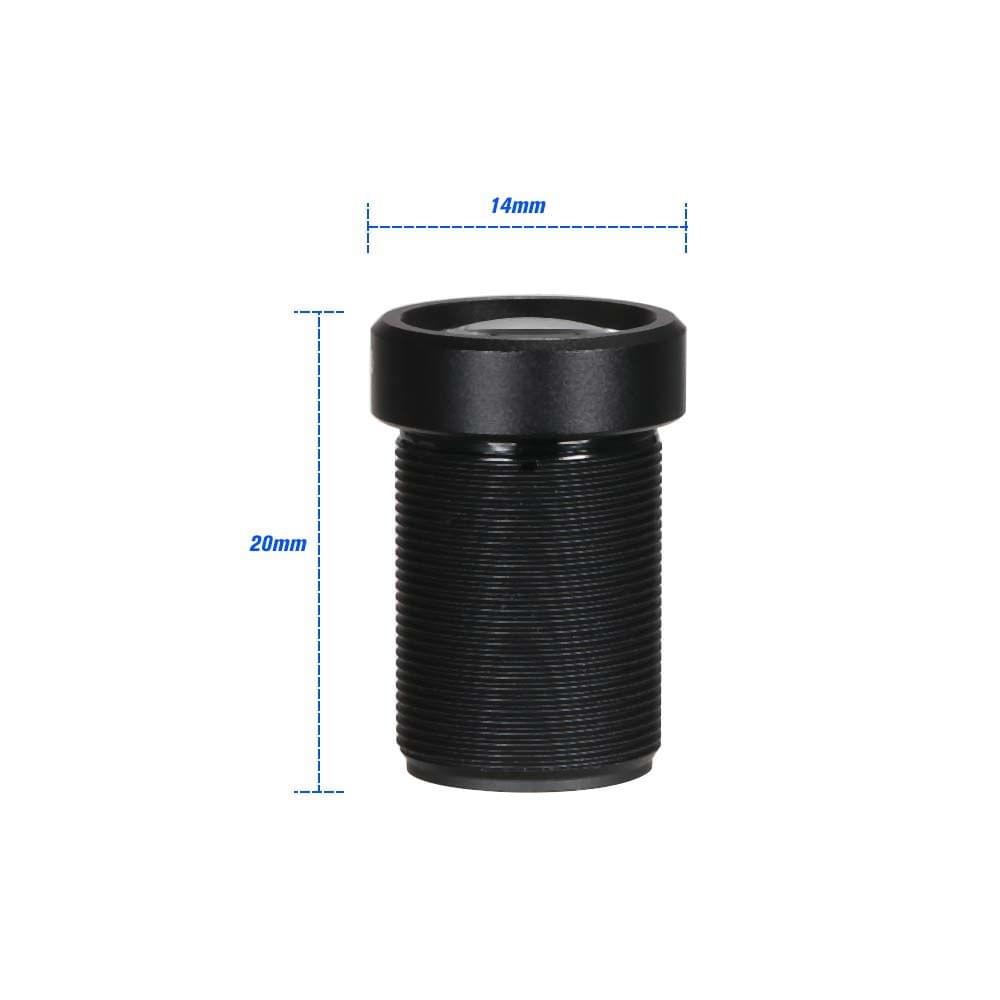 HD 5.0 Megapixel Action Camera Lens 25mm IR Lens M12 Mount
