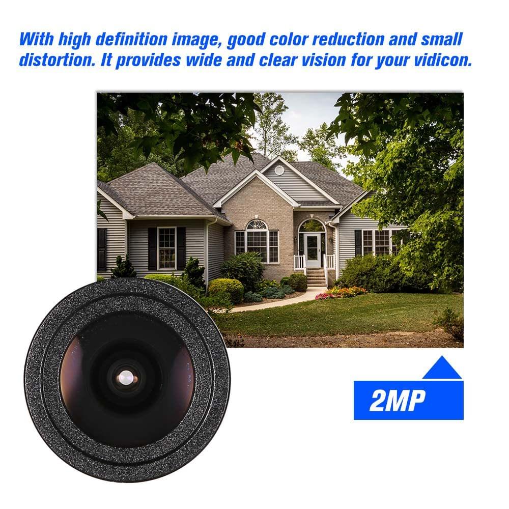 1080P 2.8mm CCTV Security Camera Lens M12 Aperture F1.8