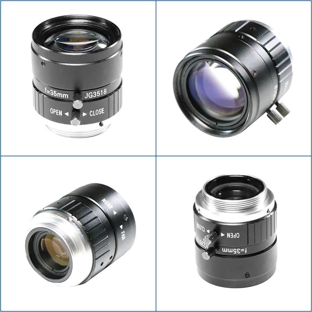 35mm Lens F1.8 CS Mount 5.0 MegaPixel 17.5 Degree Lens