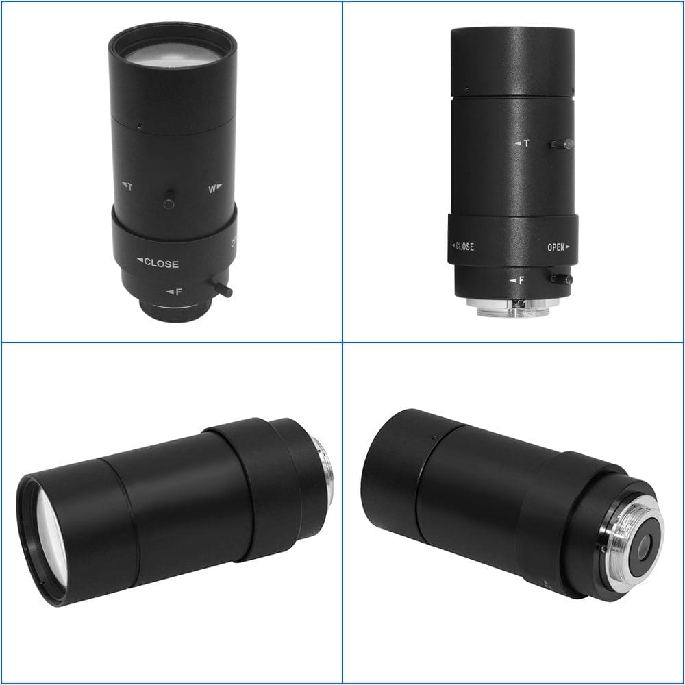 5-100mm CS F1.8 Lens 1/3" Manual Iris & Focal Length