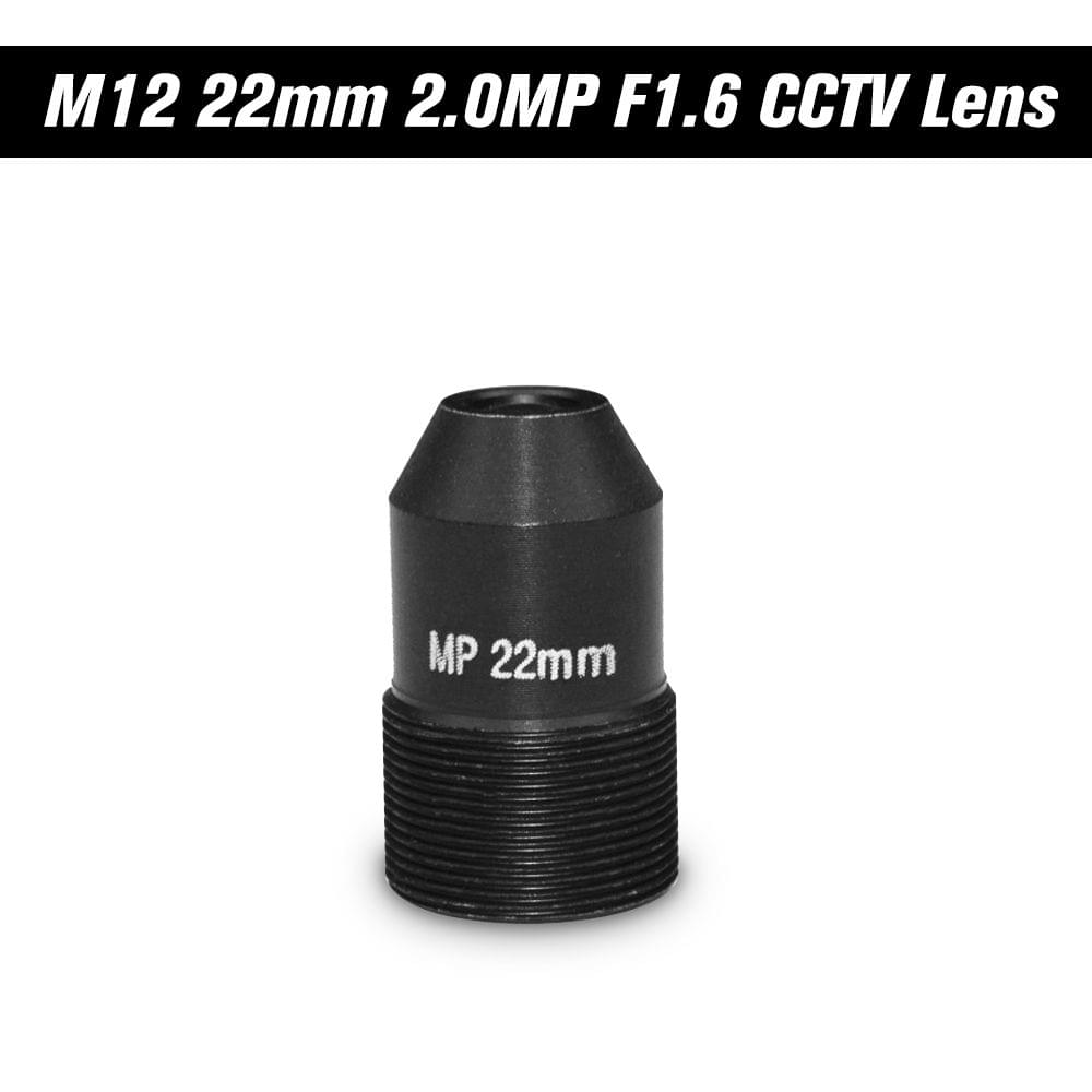 HD 2.0Megapixel Pinhole 22mm Lens CCTV MTV Board Lens M12