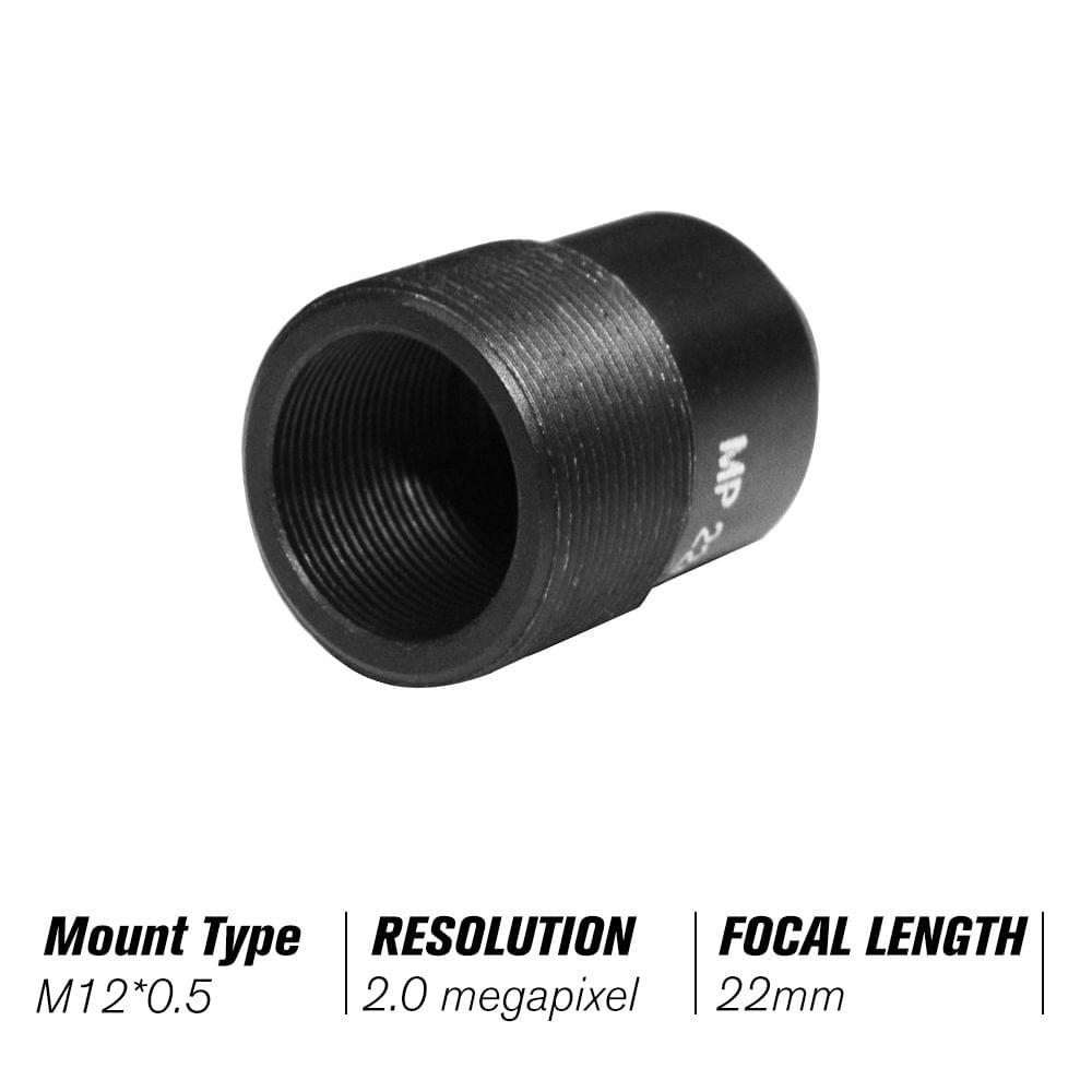 HD 2.0Megapixel Pinhole 22mm Lens CCTV MTV Board Lens M12