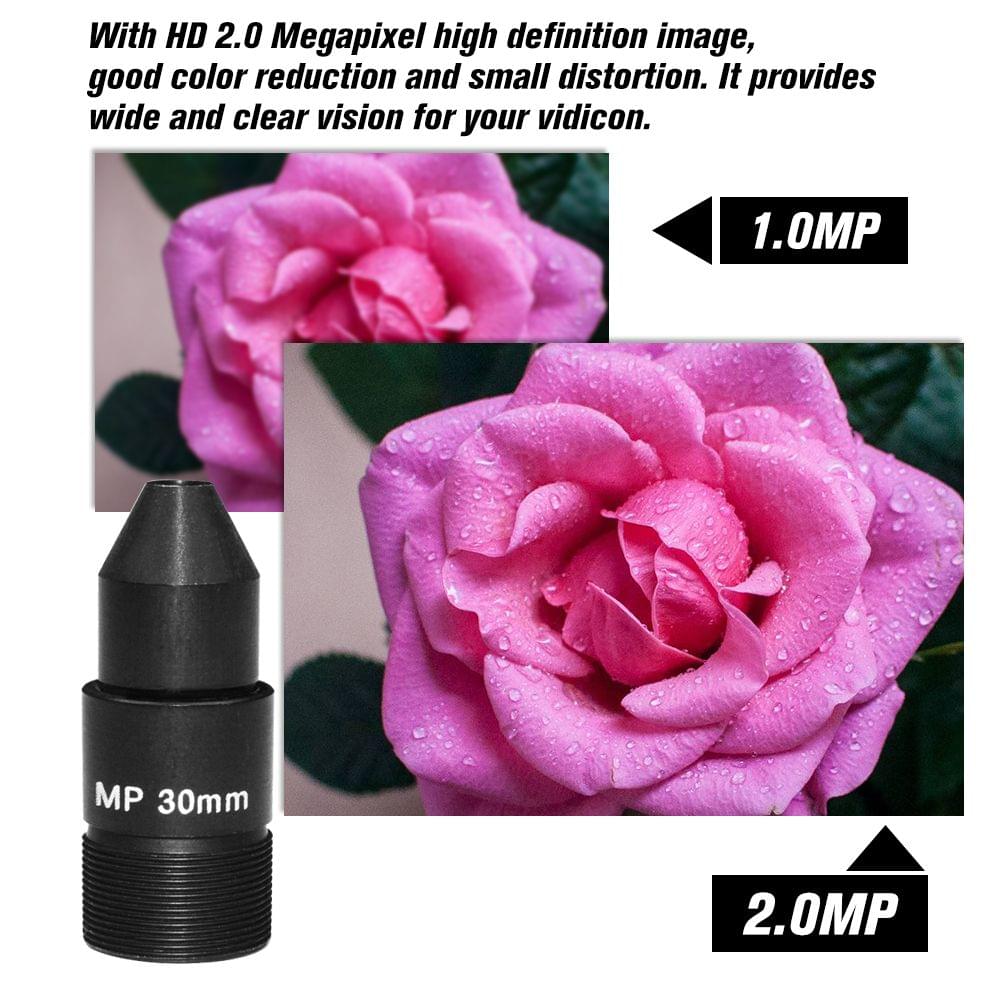 HD 2.0 Megapixel Pinhole 30mm Lens CCTV MTV Board Lens