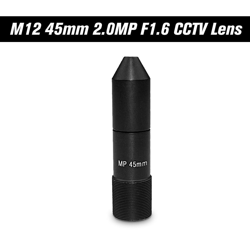 HD 2.0 Megapixel 45mm Pinhole CCTV Lens M12 Mount MTV Board