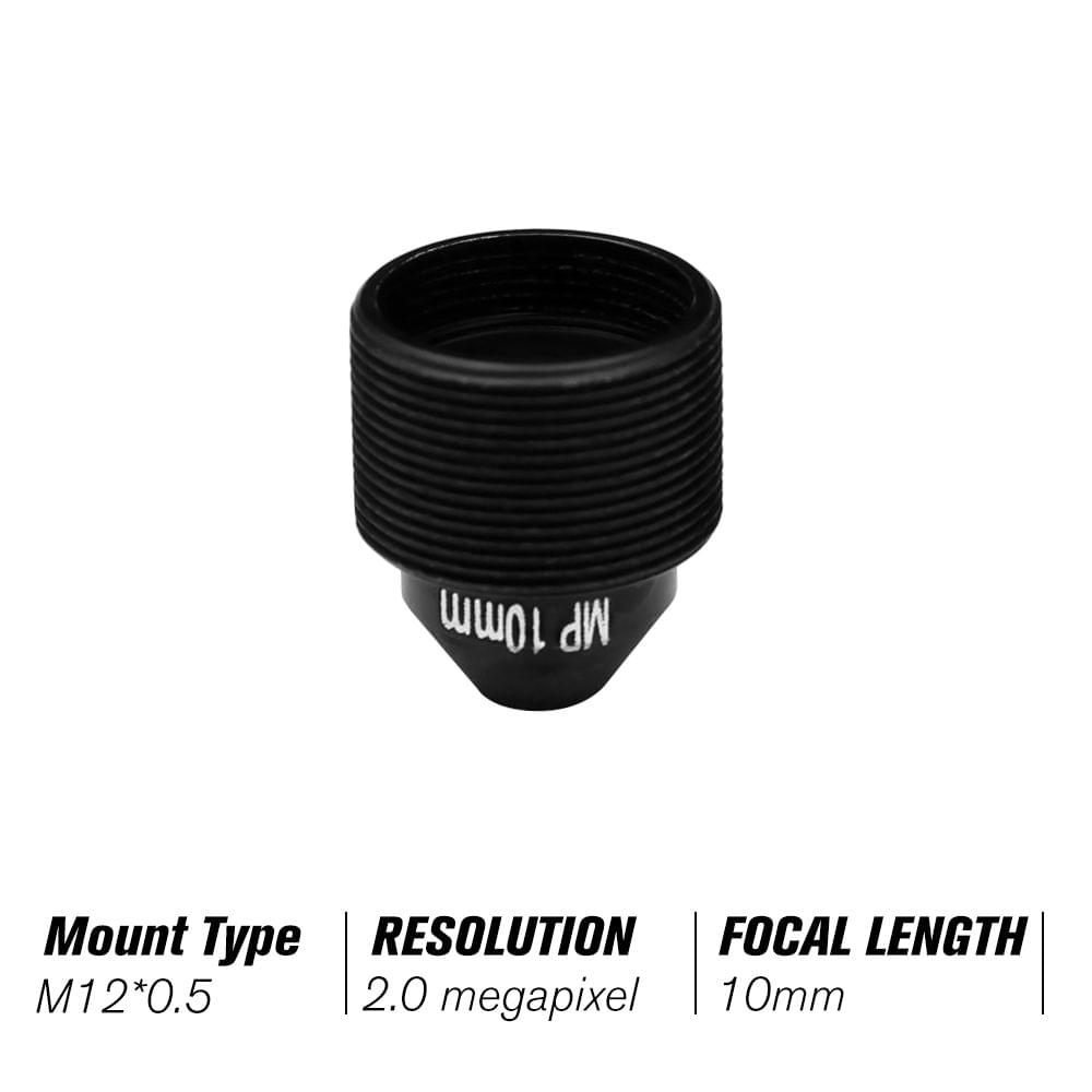 HD 2.0 Megapixel 10mm Lens M12 Pinhole Lens for CCTV