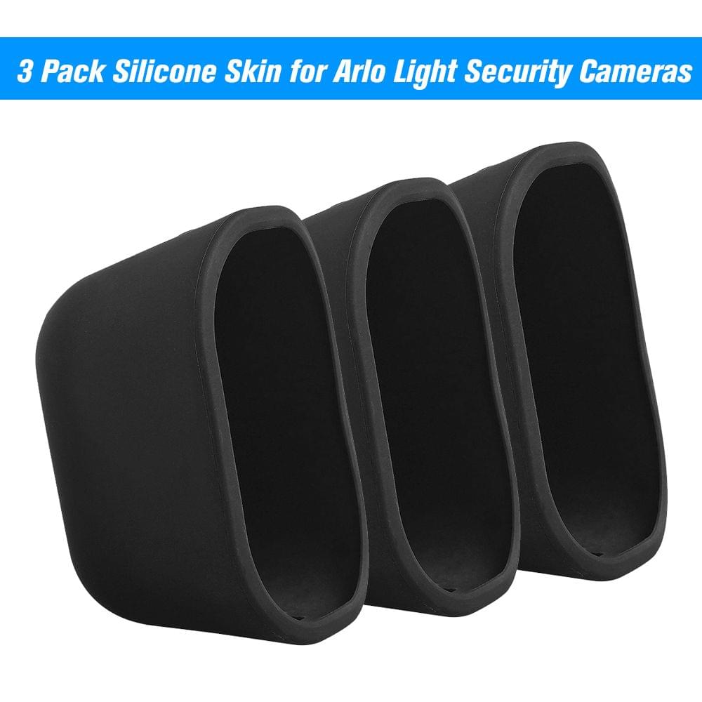 3 Pack Silicone Skin for Arlo Light Security Cameras