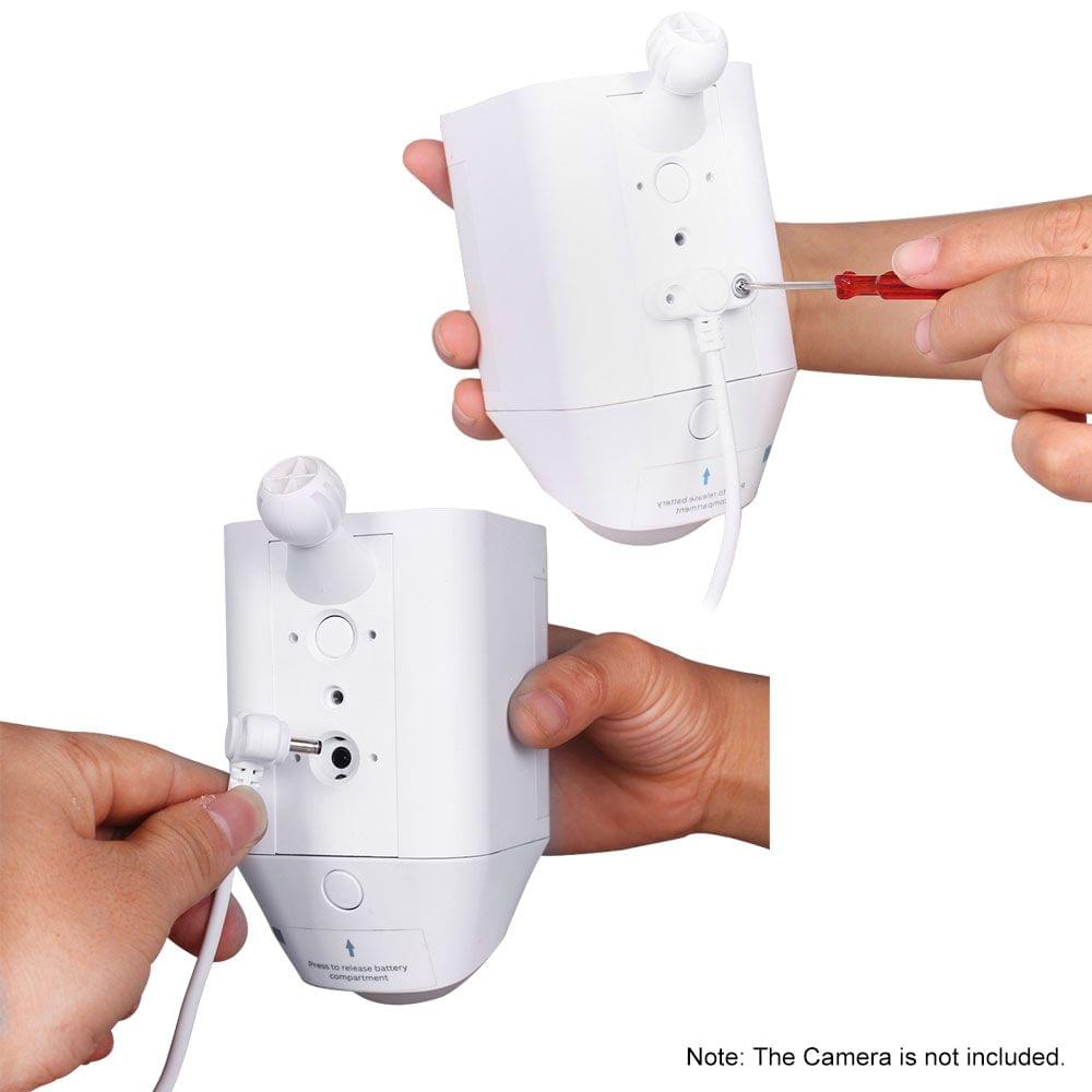 Weatherproof Outdoor Extension Power Adapter Charger Cable - 6m