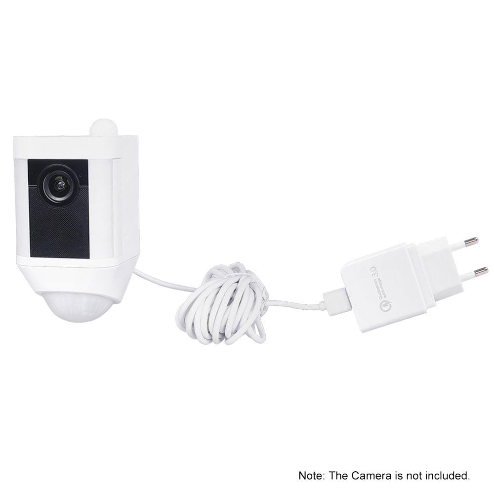 EU Power Adapter Compatible with for Ring Spotlight Cam - EU Plug