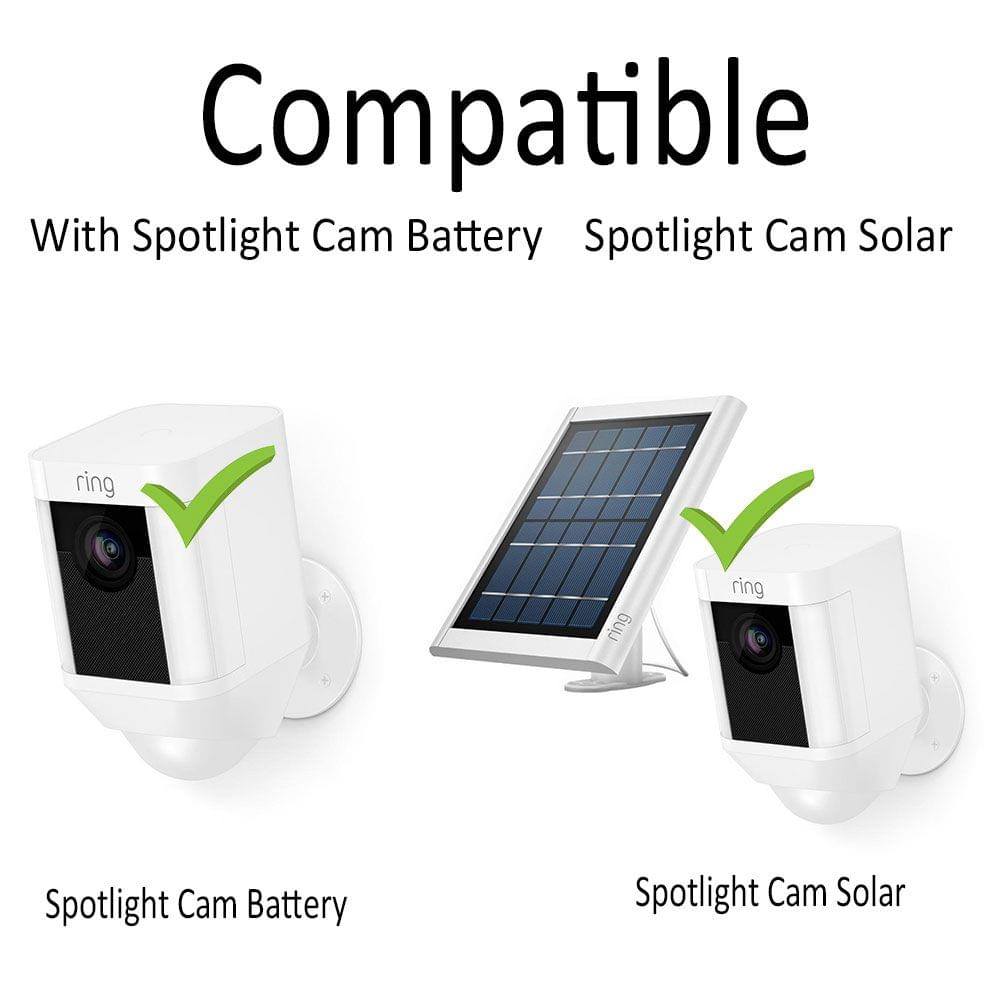 EU Power Adapter Compatible with for Ring Spotlight Cam - EU Plug