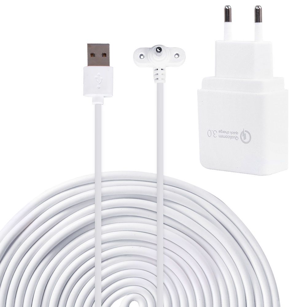 EU Power Adapter Compatible with for Ring Spotlight Cam - EU Plug