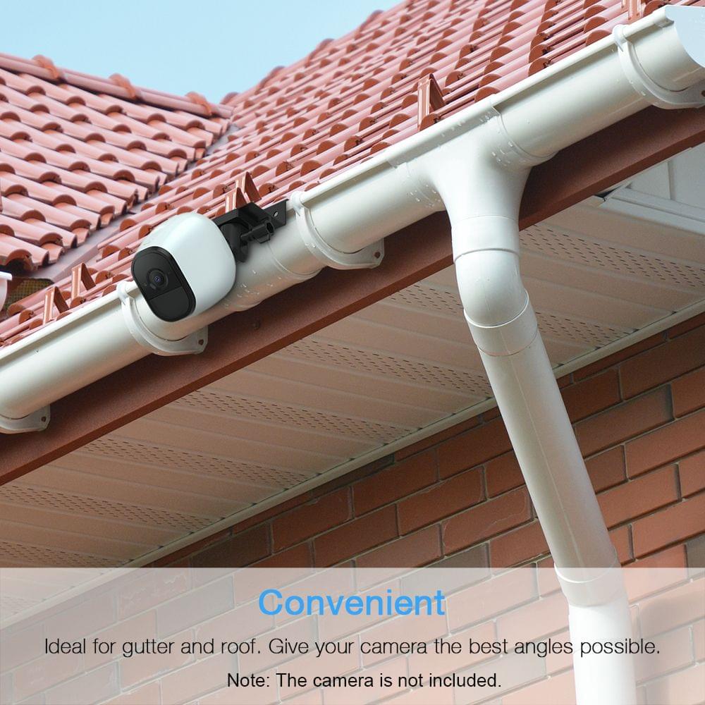 2 Pack Adjustable Gutter Mount for Arlo HD/Arlo Pro/Arlo - 2PCS