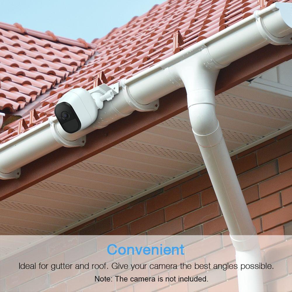 2Pack Adjustable Gutter Mount for Arlo HD/Arlo Pro/Arlo - 2PCS