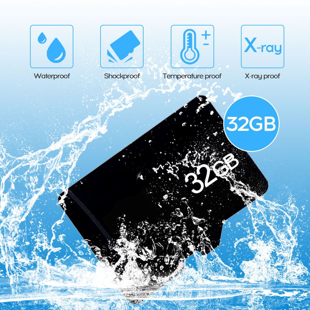 Class 10 TF Card Flash Memory Card Data Storage - 32GB
