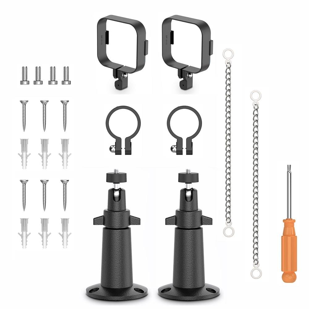 2pcs DF1012 Aobelieve Outdoor Security Wall Mount with Chain - 2pcs