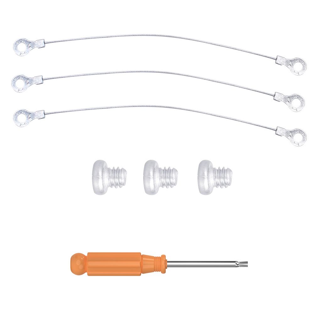 3pcs Anti-Theft Security Chain Set Weatherproof Anti-Theft - 3pcs